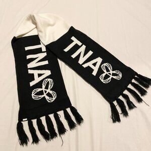 Aritzia TNA Scarf 57 Inch Long Black White